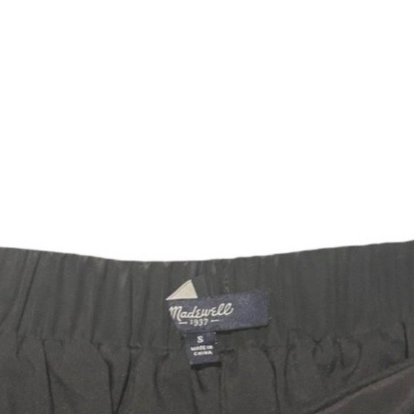 📚Madewell • Premier Gray Black Colorblock Silk Skirt B0446 - Size Small - Picture 5 of 7